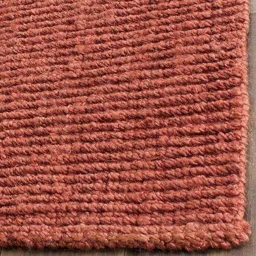 Vista 33 de SAFAVIEH Alfombra 2x3 - Colección de fibra natural - Marrón, yute hecho a mano, estilo granja, textura gruesa de pelo grueso (NF447D)