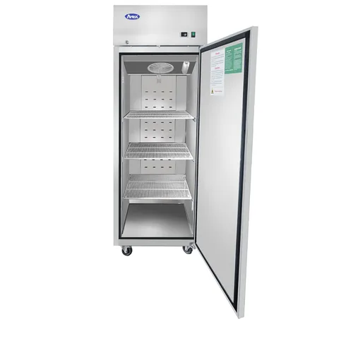 Vista 2 de Atosa USA MBF8004GR Refrigerador, vertical, 28.7 pulgadas, plateado