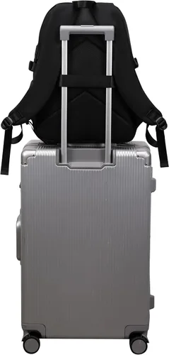 Vista 6 de Linda mochila para niña, adolescente, mochila diaria para mujer, Negro -, Classic