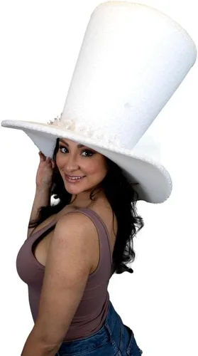 Vista 12 de Foam Party Hats: Feathers Princess Crown – Handmade Fancy Feather Crown for Weddings, Parties & Costumes