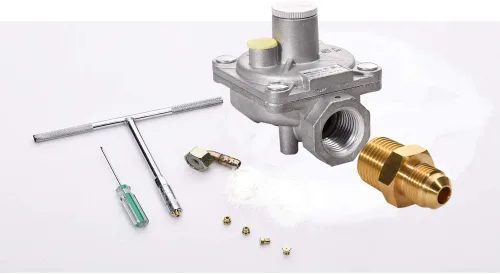 Vista 5 de Deli-kit® Placa de cocina de gas de 34 pulgadas, doble combustible sellado, 5 quemadores, cocina de gas de acero inoxidable, cocina de gas Drop-In
