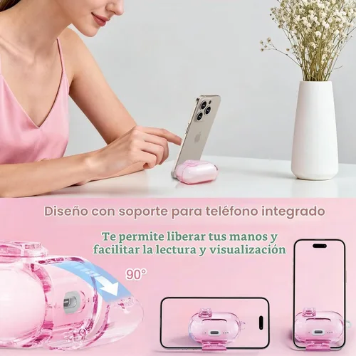 Vista 3 de (con bloqueo) Funda transparente compatible con bonitos Apple Airpods Pro 1/2 fundas para mujeres, TPU Transparency Air Pods Pro de 1ª 2ª