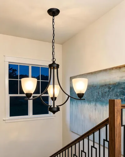 Vista 9 de 3 Lámparas Contemporáneas con Sombra y Acabado de Bronce Aceitado en Alabastro Lámparas de Techo Modernas Colgantes Iluminación de Tipo Colgante