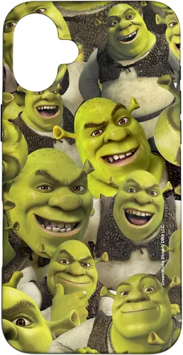 Vista 23 de Shrek Carcasa de caras de tiro grupal para iPhone 17