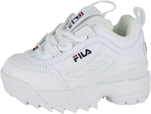 Vista 2 de Fila Disruptor II Tenis (niño pequeño), Negro