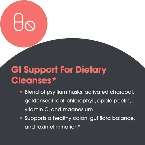 Vista 7 de Allergy Research Group Suplemento Gastro Cleanse - Desintoxicación de limpieza intestinal, alivio del estreñimiento para hombres y mujeres, limpieza