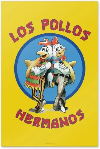 Vista 6 de GRAPHICS & MORE Breaking Bad Los Pollos Hermanos - Póster de pared para decoración del hogar