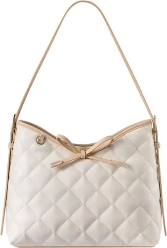 Vista 9 de LOVEVOOK - Carteras para mujer, bolsos de mano de cuero suave estilo hobo, bolso bandolera acolchado, bolso de diseñador tipo bucket