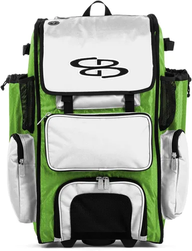 Vista 41 de Boombah Rolling Superpack - Bolsa para equipo de béisbol/sóftbol, varios colores, mango telescópico y capacidad para 4 murciélagos, versión