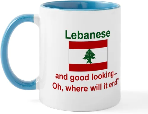 Vista 39 de CafePress #1 - Taza de café de cerámica libanesa de 11 oz (11.0 fl oz)