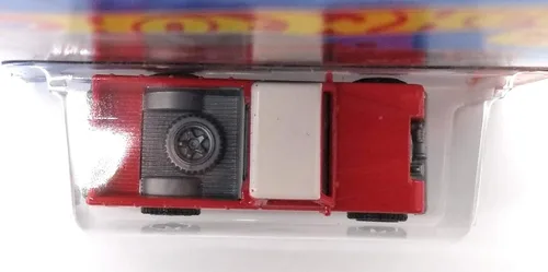 Vista 2 de Hot Wheels Land Rover Series III Pickup 111/250, rojo