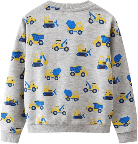 Vista 2 de Little Hand Sudaderas de dinosaurio para niños de 2 a 7 años