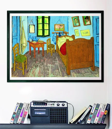 Vista 6 de Clementoni Colección 39616, Van Gogh Bedroom in Arles Museums Puzzle para niños y adultos - 1000 piezas, a partir de 10 años