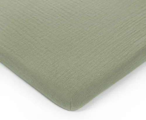 Vista 12 de Comfy Cubs Sábana de Moisés de Muselina - Tela 100% Algodón Suave, Transpirable y Delicada para la Piel Sensible del Bebé - Ajuste Universal