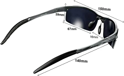 Vista 4 de Gafas de visión nocturna, gafas de conducción polarizadas antirreflejos