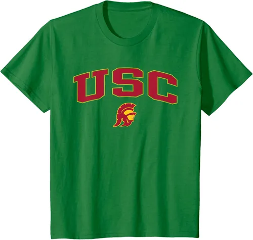 Vista 3 de USC Apparel Southern Cal Trojans Classic Logo Camiseta oficial Negro