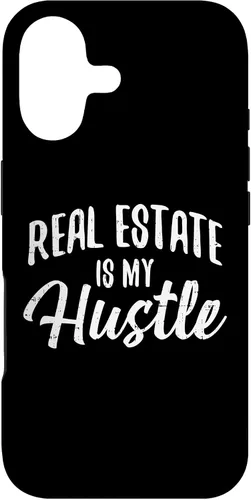 Vista 32 de Funda de regalo para iPhone 13 Pro Real Estate Is My Hustle Funny Agent Realtor Broker