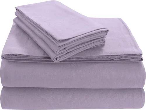 Vista 20 de Tribeca Living FL170EDPCSTCAS Fundas de almohada suaves de franela de algodón de 170-GSM, Cashmere, Estándar