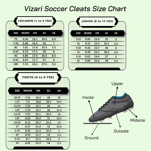 Vista 6 de Vizari Zapato de fútbol unisex Impact FG