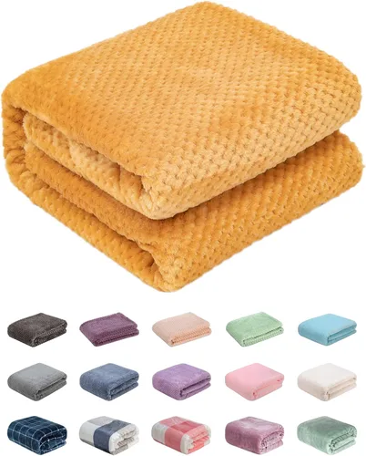 Vista 22 de Manta difusa o manta mullida para bebé, suave y cálida y acogedora manta de lana de coral para niños pequeños, bebés o recién nacidos, para cuna