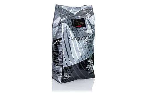 Vista 5 de Valrhona Chocolate negro - 66% cacao - Caraibe - 6 libras 9 oz bolsa de feves