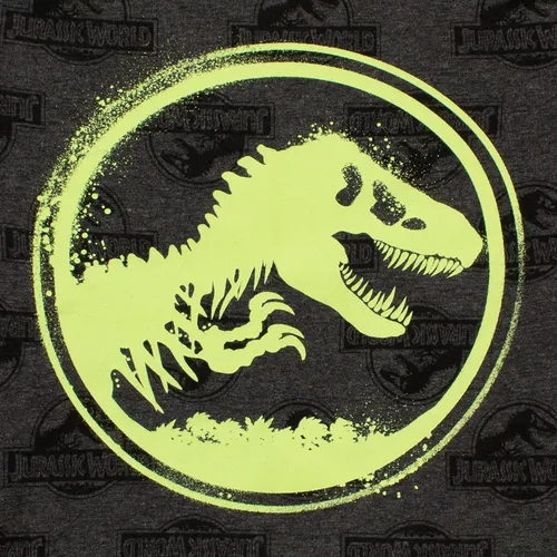 Vista 3 de Jurassic World Pijamas que brillan en la oscuridad para niños