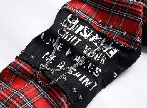 Vista 5 de Jeans ajustados con estampado de calavera y letras para hombre