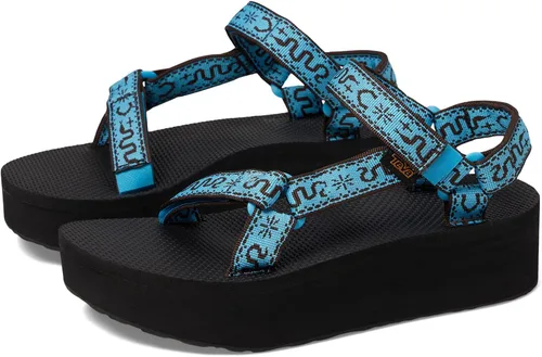 Vista 38 de Sandalia Teva de plataforma universal para mujer Balance Oliva Quemada