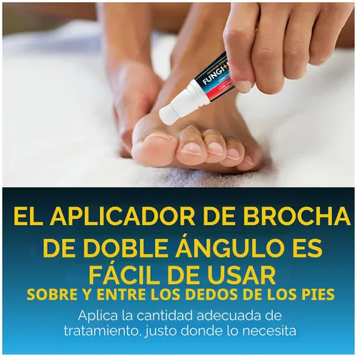 Vista 6 de Pomada Fungi Nail para hongo de dedo y pie (0.70 onzas), 17450, paquete de de 1, 1, 1 Mata el hongo del dedo del pie con tolnaftato y clínicamente