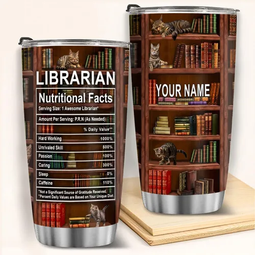 Vista 23 de T40413 - Taza personalizada para amantes de los libros, taza de café con texto en inglés "Just A Girl Loves Book", regalo para mujeres y niñas