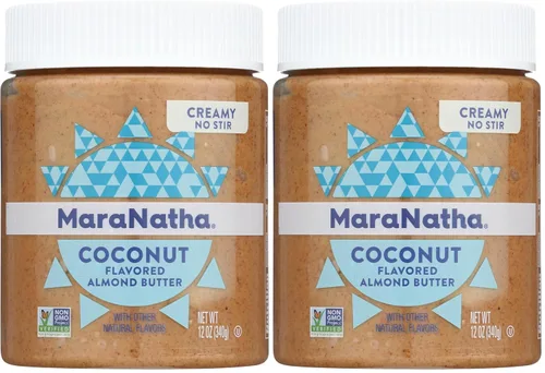 Vista 12 de MaraNatha Mantequilla cremosa de almendras de vainilla tostada, sin revuelta, tarro de 12 onzas