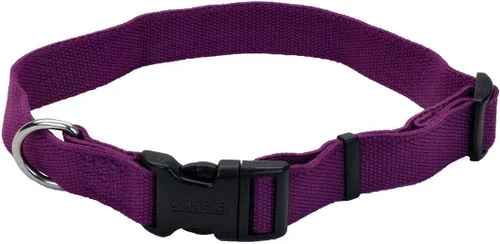 Vista 19 de Coastal Pet - New Earth Soy - Collar ajustable para perro, arándano, 3/4" x 12"-18
