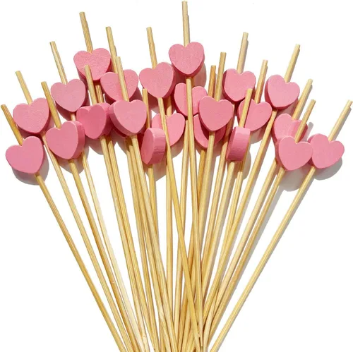 Vista 9 de Púas de cóctel de Pascua, 100 palillos de dientes de conejo de Pascua para aperitivos, palitos de bambú de conejo de Pascua de 4.7 pulgadas