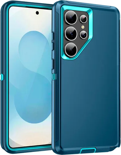 Vista 15 de Funda para Samsung Galaxy S25 Plus/S24 Plus [a prueba de golpes] [3 capas] [grado militar] protección de cuerpo completo, resistente y resistente