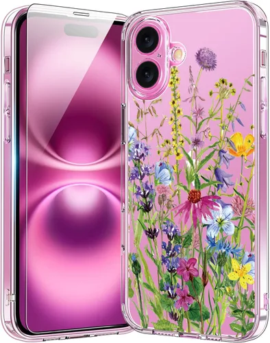 Vista 51 de bicol - Funda protectora a prueba de golpes para iPhone 15 Plus, funda delgada de acrílico transparente y diseños modernos para niña y mujer, 6.7