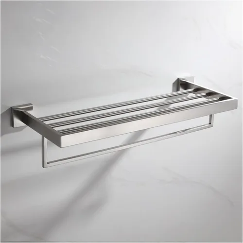 Vista 8 de Towel Racks for Bathroom, Towel Rack Wall Mounted with Tower Bars, Stainless Steel Bathroom Shelf, Hand Towel Holder for Bathroom Wall, Bathroom