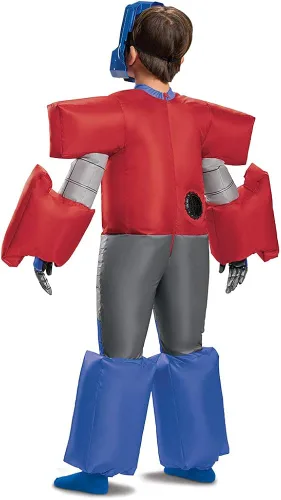 Vista 2 de Disfraz inflable de Optimus Prime para niños Transformers Multi