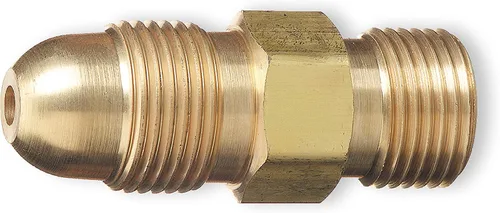 Vista 13 de SÜA - Adaptador de Acetileno - CGA-200 (Tamaño Cilindro MC) a CGA-300 (Regulador Comercial)