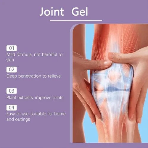 Vista 5 de 2 unidades de gel morado para articulaciones, crema de masaje relajante, actividades articulares en todo el cuerpo, alivia las rodillas, manos