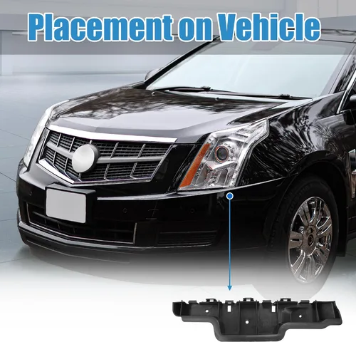 Vista 4 de uxcell Soporte de montaje de parachoques delantero derecho No.22806471 para Cadillac SRX 2010-2016