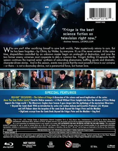 Vista 2 de Fringe Season 4 Blu-ray