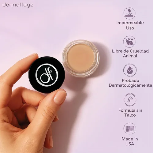 Vista 5 de Dermaflage Crema Correctora para Acné y Tatuaje Cover Up - Bronce Oscuro