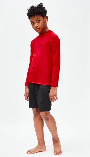 Vista 4 de DEVOPS Paquete de 3 camisetas de compresión de rendimiento deportivo para niños y jóvenes