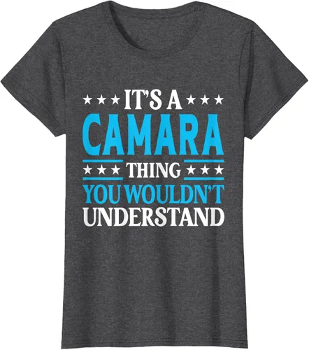 Vista 3 de It's A Camara Thing Surname Funny Family Last Name Camara T-Shirt