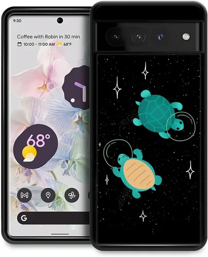 Vista 12 de CARLOCA Funda compatible con Google Pixel 7 Pro, increíble diseño de patrón de luz espacial nebulosa para niñas y niños, a prueba de golpes