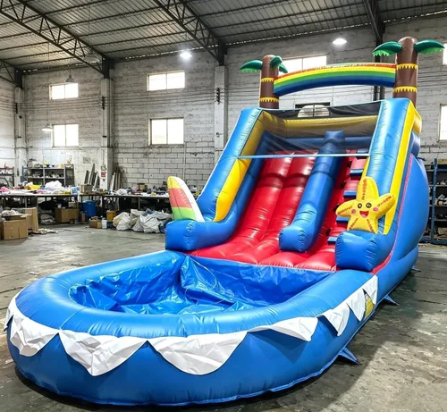 Vista 11 de 24f(L) Inflatable Water Slide, Commercial Grade, for Adults/Kids