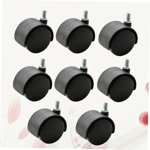 Vista 8 de ULTECHNOVO 8 unids 2 ruedas para muebles silla ruedas ruedas silla oficina ruedas silla rueda nido