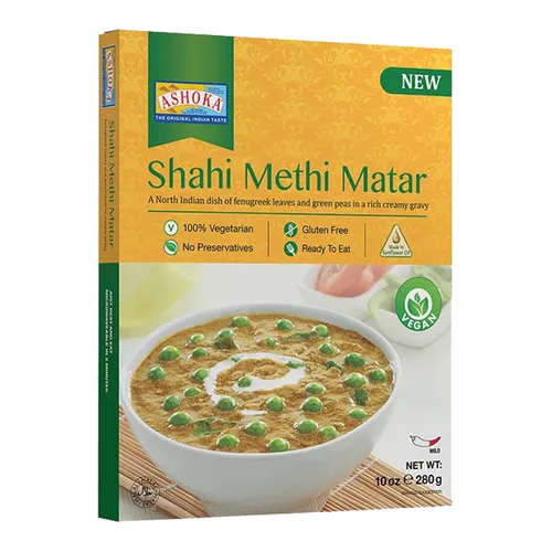 Vista 41 de Ashoka Comidas sin gluten, listas para microondas, veganas con granos negros y frijoles, comidas para calentar y servir, todas naturales Delhi Dal