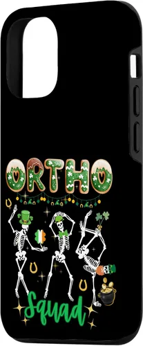 Vista 2 de Funda ortopédica a juego para iPhone 15 Ortho St Patricks Squad