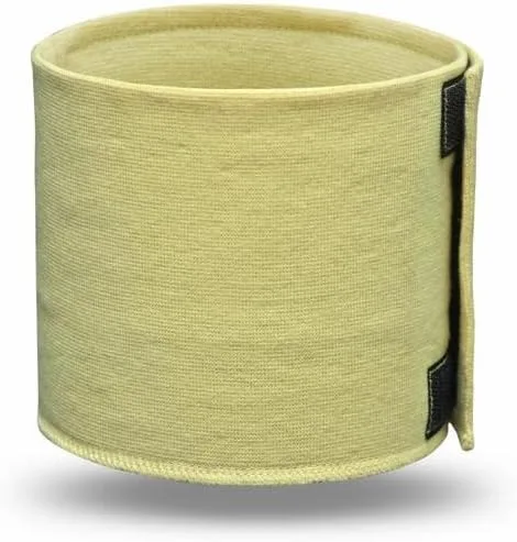 Vista 7 de BSV Kevlar 2 Layers Neck Protection with Velcro Adjustment - Cut, Scratch & Heat Resistant Welding Neck Protector-Men & Women